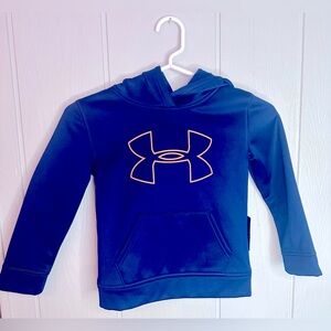 NWT. Under Armour Youth Boys Hoodie Fleece Pullover Logo - FINAL PRICE